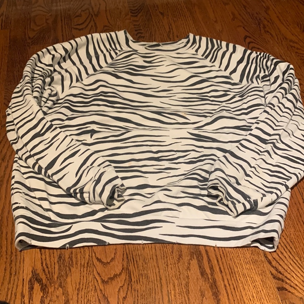 Ragdoll Los Angeles Oversized Zebra sweatshirt
